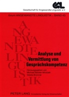 Michael Becker-Mrotzek, Gisela Brünner - Analyse und Vermittlung von Gesprächskompetenz