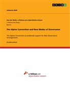 Johannes Buhl - The Alpine Convention and New Modes of Governance