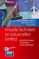Werne Schreiber, Werner Schreiber, Zimmermann, Zimmermann, Peter Zimmermann - Virtuelle Techniken im industriellen Umfeld, m. DVD