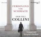 Burghart Klaußner, Ferdinand von Schirach, Ferdinand von Schirach, Burghart Klaußner - Der Fall Collini, 3 Audio-CD (Hörbuch)