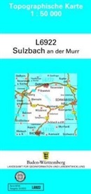 Landesamt für Geoinformation und Landentwicklung B, Landesam für Geoinformation und Landentwi - Topographische Karten Baden-Württemberg, Zivilmilitärische Ausgabe: Sulzbach an der Murr