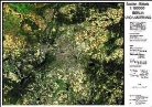 Landschaften aus dem Weltraum Berlin und Umgebung Satellitenbildkarte 1 : 100 000