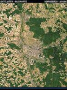 Landschaften aus dem Weltraum Nürnberg Satellitenbildkarte 1:50.000