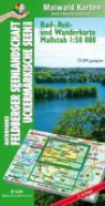 Detlef Maiwald - Maiwald Karte Feldberger Seenlandschaft Nord, Uckermärkische Seen Rad-, Reit- und Wanderkarte 1:50.000