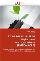 Collectif, Said A. Ibrahim, Said Al IBRAHIM, Said Ali IBRAHIM, Laurence R - Etude des feuilles de