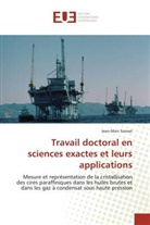 Jean-Marc Sansot, Sansot-J - Travail doctoral en sciences
