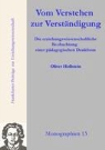 Oliver Hollstein - Vom Verstehen zur Verständigung