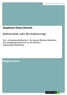 Stephanie-Thalia Dietrich - Kulturerhalt oder Revitalisierung?