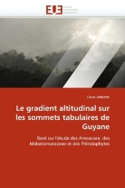 Cesar Delnatte, Delnatte-C - Le gradient altitudinal sur les