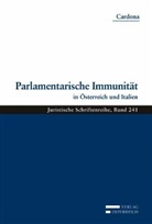 Tatjana Cardona - Parlamentarische Immunität