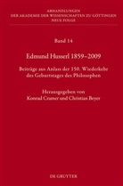 Beyer, Beyer, Christian Beyer, Konra Cramer, Konrad Cramer - Edmund Husserl 1859-2009