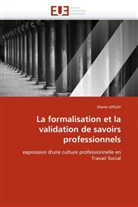 Eliane LEPLAY, Leplay-E - La formalisation et la validation