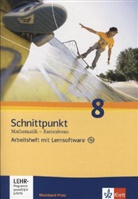 Schnittpunkt Mathematik - Basisniveau, Ausgabe Rheinland-Pfalz: 8. Schuljahr, Arbeitsheft m. CD-ROM