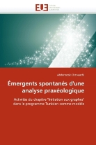 Abderrazak Chaouachi, Chaouachi-a - Emergents spontanes d une analyse