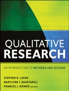 Sd Lapan, Stephen D Lapan, Stephen D. Lapan, Stephen D. (Northern Arizona University) Qu Lapan, Stephen D. Quartaroli Lapan, LAPAN STEPHEN D QUARTAROLI MARY... - QUALITATIVE RESEARCH
