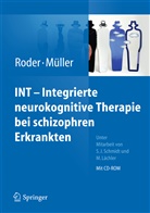 V. Roder, Volker Roder, Daniel R. Müller, R Müller, R Müller, Volke Roder... - INT - Integrierte neurokognitive Therapie bei schizophren Erkrankten, m. CD-ROM