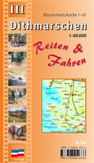KVplan Sonderausgaben: KVplan Sonderausgabe Dithmarschen Reiten & Fahren, Reiterkartenset. Bl.3