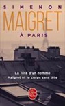 Georges Simenon, Georges Simenon, Georges (1903-1989) Simenon, Simenon-g - Maigret à Paris