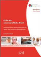 Karin Blesius, Ulrike Brämer - Fit für die wissenschaftliche Arbeit (Lehrerhandbuch)