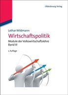 Lothar Wildmann - Module der Volkswirtschaftslehre - 3: Wirtschaftspolitik
