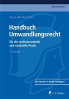 Cutura, Vladimir Cutura, Stoye-Ben, Christian Stoye-Benk, Christiane Stoye-Benk - Handbuch Umwandlungsrecht für die rechtsberatende und notarielle Praxis