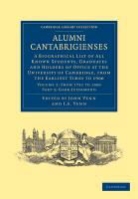 John Venn, John Venn Venn, J. A. Venn, John Venn, John Archibald Venn, Venn John Archibald - Alumni Cantabrigienses