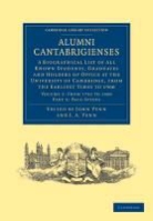 John Venn, John Venn Venn, J. A. Venn, John Venn, John Archibald Venn, Venn John Archibald - Alumni Cantabrigienses