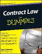 Scott J Burnham, Scott J. Burnham, SJ Burnham, Burnham Scott J., Consumer Dummies - Contract Law for Dummies