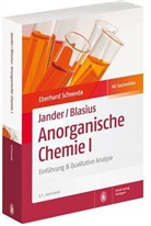 Ewald Blasius, Gerhart Jander, Eberhard Schweda, Joachim Strähle - Anorganische Chemie. Bd.1