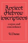 G. I. Davies, G. I. Davies, Davies G. I. - Ancient Hebrew Inscriptions: Volume 1