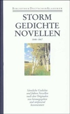Theodor Storm, Karl E. Laage, Karl Ernst Laage, Dieter Lohmeier - Sämtliche Werke - Ln - Bd.1: Gedichte; Novellen 1848-1867