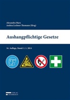 Andrea Lechner-Thomann, Alexandra Marx - Aushangpflichtige Gesetze (f. Österreich)