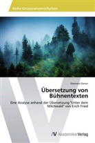 Eleonora Zanon - Übersetzung von Bühnentexten