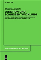 Miriam Langlotz - Junktion und Schreibentwicklung