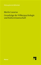 Moritz Lazarus, Klau C Köhnke, Klaus C Köhnke, Klaus C Köhnke, Klaus Christian Köhnke - Grundzüge der Völkerpsychologie und Kulturwissenschaft