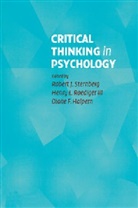 Robert J. Sternberg, Robert J. Roediger Sternberg, Diane F. Halpern, Henry L. Roediger, Henry L. Roediger III, III Henry L. Roediger III... - Critical Thinking in Psychology