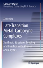 Zaozao Qiu - Late Transition Metal-Carboryne Complexes
