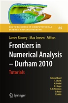 Jame Blowey, James Blowey, Jensen, Jensen, Max Jensen - Frontiers in Numerical Analysis - Durham 2010