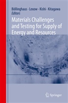 Thomas Boellinghaus, Thomas Böllinghaus, Teruo Kishi, Teruo Kishi et al, Masaki Kitagawa, Jürge Lexow... - Materials Challenges and Testing for Supply of Energy and Resources