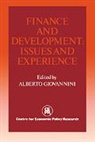 Alberto Giovannini, Alberto (Columbia University Giovannini, Giovannini Alberto, Alberto Giovannini - Finance and Development