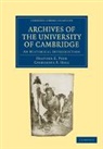 C. P. Hall, Catherine P. Hall, Hall Catherine P., H. E. Peek, Heather E. Peek, Peek Heather E. - The Archives of the University of Cambri