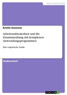 Kristin Assenow - Arbeitszufriedenheit und ihr Zusammenhang mit komplexen Anwendungsprogrammen