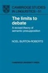 Noel Burton-Roberts - Limits to Debate