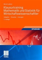 Bernd Luderer - Klausurtraining Mathematik und Statistik für Wirtschaftwissenschaftler