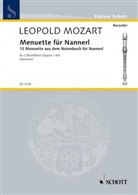 Leopold Mozart, Heinz Kaestner - Menuette f&uuml;r Nannerl