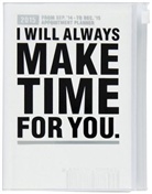 MARK'S Taschenkalender A6 vertikal, MAKE TIME, Black 2015