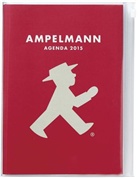 MARK'S Taschenkalender A5 vertikal, AMPELMANN, Pink 2015