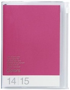MARK'S Taschenkalender A6 vertikal, COLORS, Pink 2015