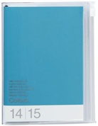 MARK'S Taschenkalender A6 vertikal, COLORS, Turquoise 2015