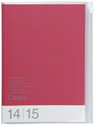 MARK'S Taschenkalender A5 vertikal, COLORS, Pink 2015